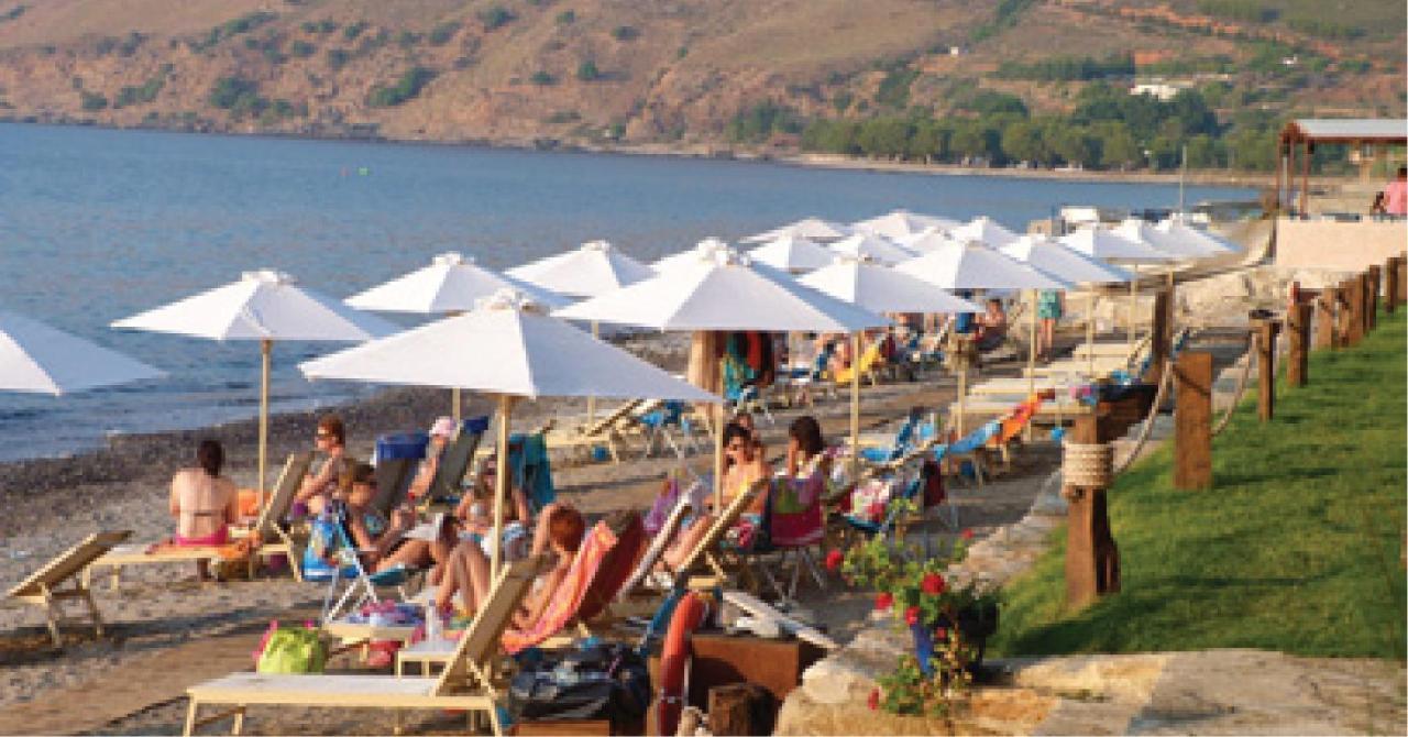 Azure Beach Villas Kissamos Bagian luar foto